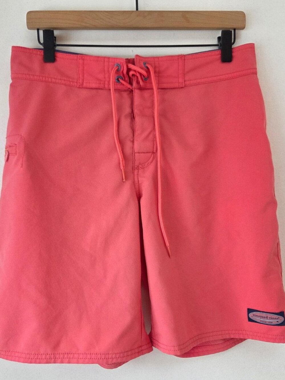 Vineyard Vines Salmon Pink Board Shorts Hybrids Linerless Bathing Suit Men's 30